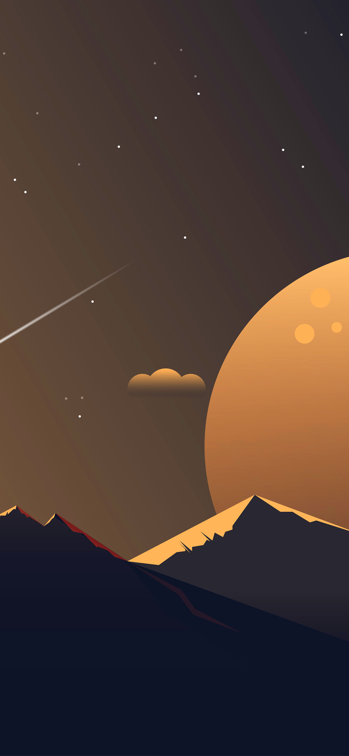 Mountain Minimalist mobile wallpaper - HD Mobile Walls