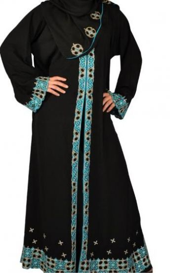 Fancy and Embroidered Abaya Designs 2016-2017 | NSA .blog