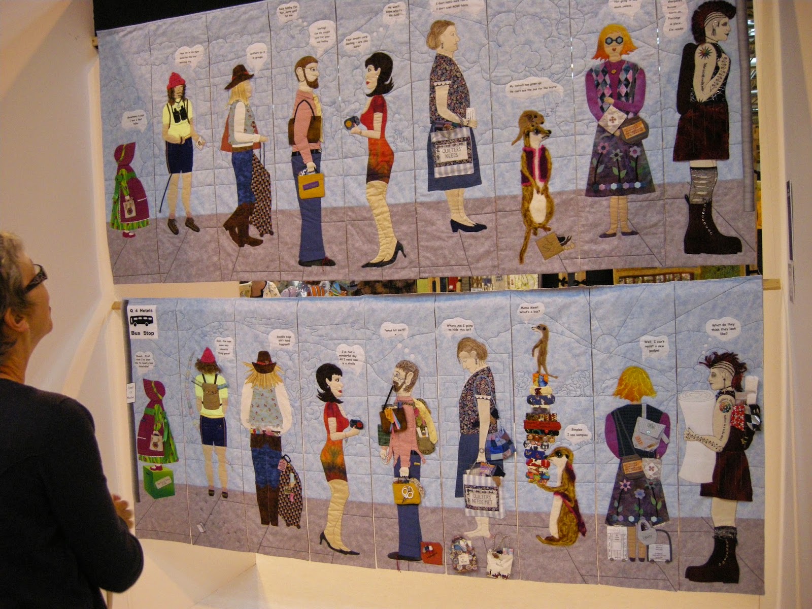 Queenie's Needlework Festival of Quilts Quilts