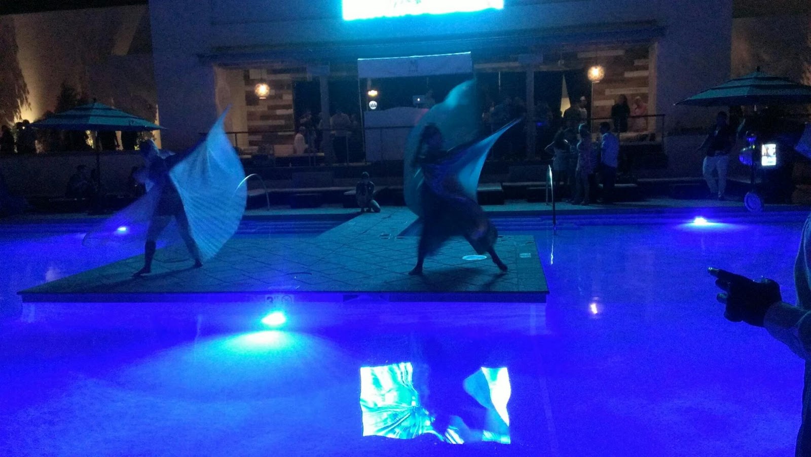 Exposure Swimwear Las Vegas Pool Action in Downtown Scottsdale