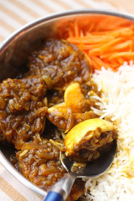 curry indien aux oeufs