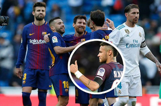 Real thua thảm Barca: Nỗi lo Neymar "chạy mất dép", siêu sao quay lưng 1 Real thua thảm Barca: Nỗi lo Neymar "chạy mất dép", siêu sao quay lưng 1
