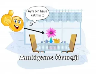 ambiyans örneği