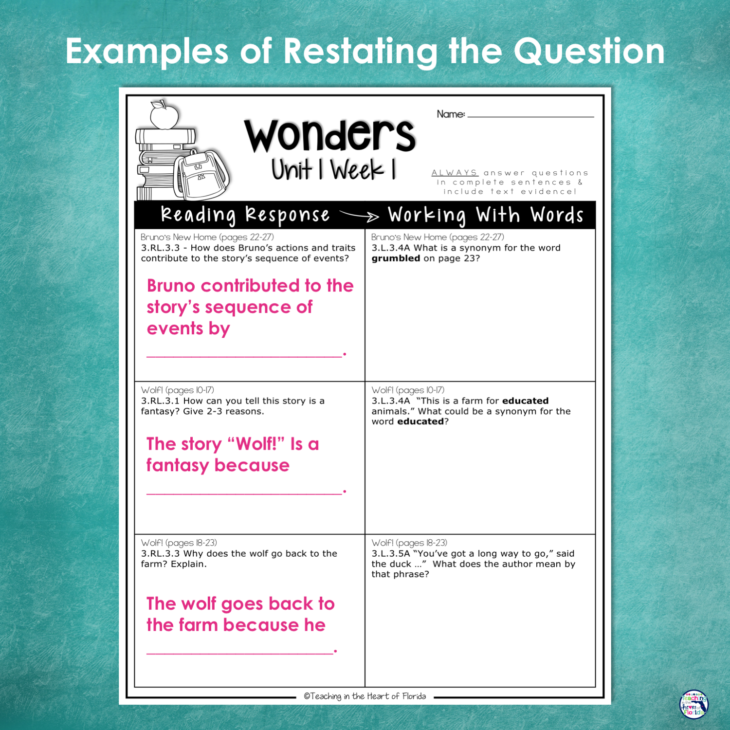 homework text dependent questions plan a plot