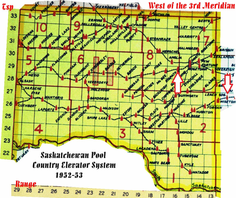 Trackside Treasure Solitary Saskatchewan Elevators Denny, Leach