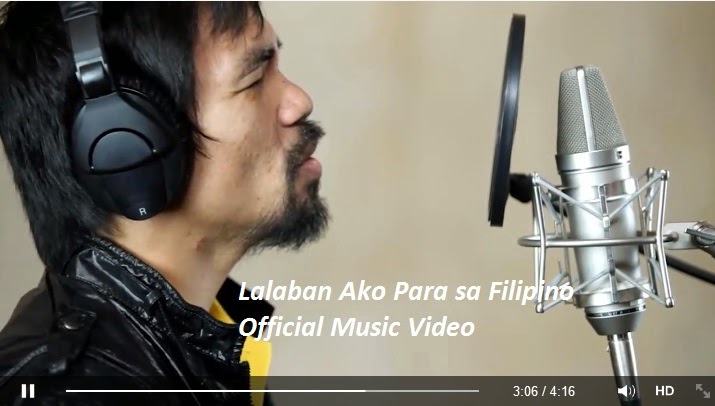 Lalaban Ako Para sa Filipino Manny Pacquiao Official Music Video