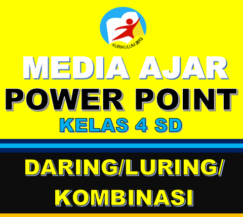 MEDIA PEMBELAJARAN POWERPOINT SD KELAS 4 K13 DARING LURING