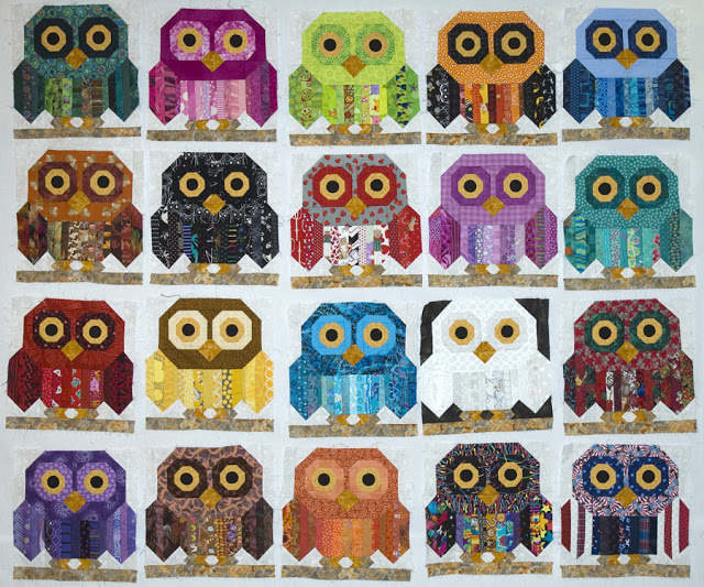 Quilt Inspiration Free Pattern Day Owls
