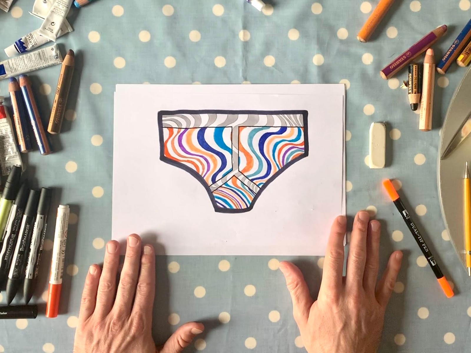 Olaf Falafel comedian, illustrator, author, idiot Art Club Episode 3