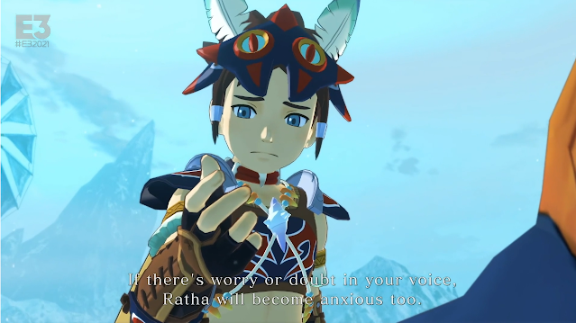Monster Hunter Stories 2 Wings of Ruin worry doubt Ratha anxiety CAPCOM E3 2021