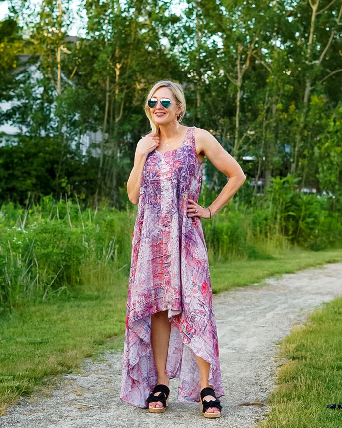 boho maxi dress