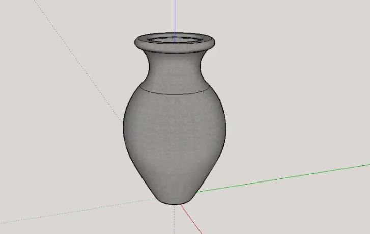 Tutorial Sketchup Membuat Vas Bunga Tutorial Belajar 
