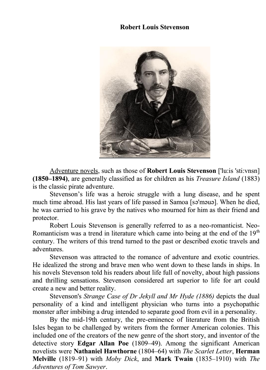 19th Century Literary Movements Realism