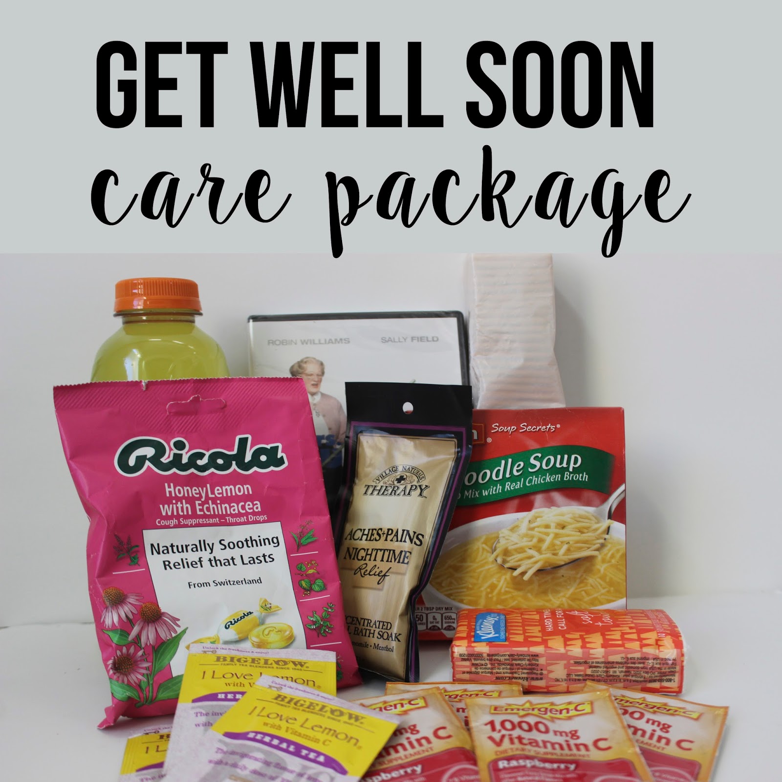 simple sisters Cold & Flu Care Package