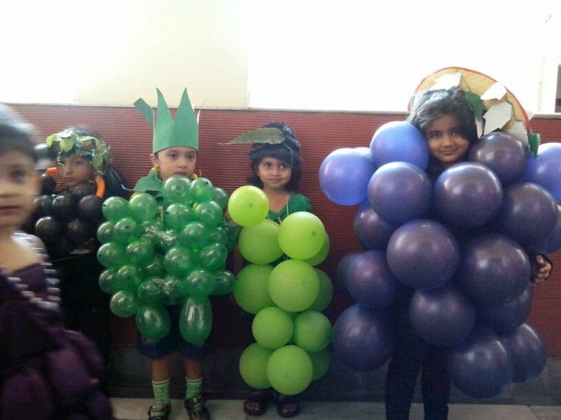 Our Preprimary blog Fancy Dress Competition was held for JR.KG