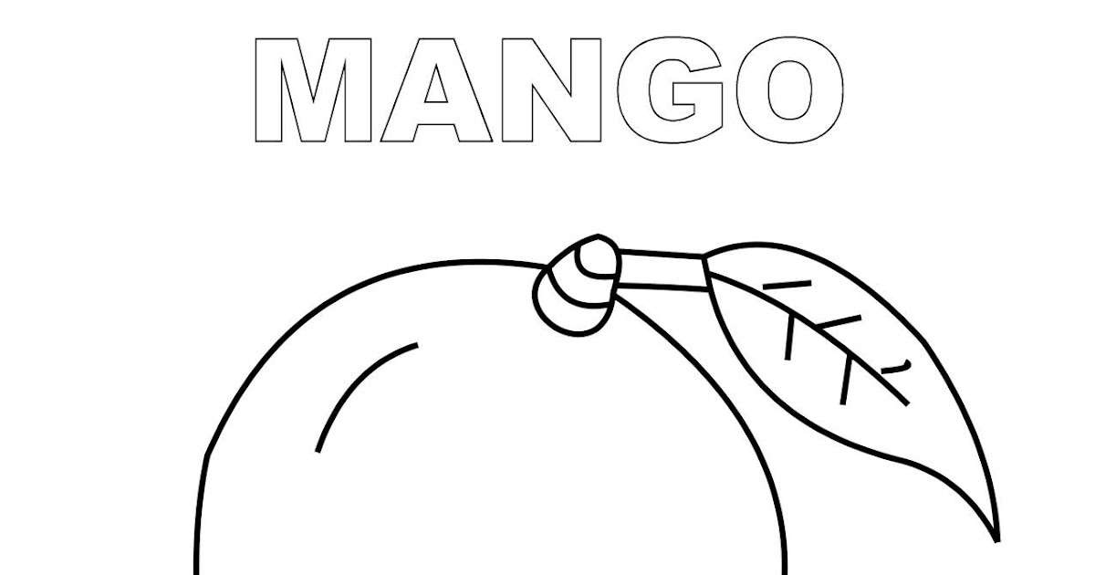 Dibujos Inglés Español con M Mango Mango