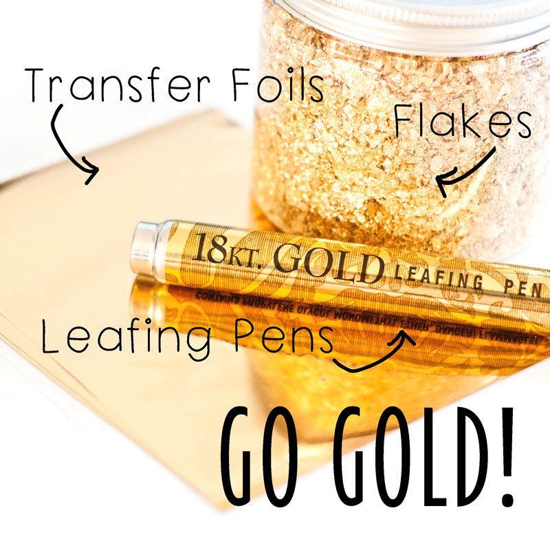 1/3 oz. 18-Karat Acid-Free Gold Leafing Pen