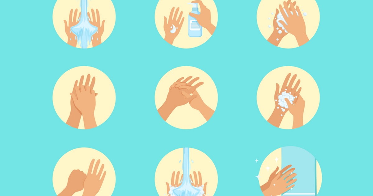 Nine Stages Of Hand Washing