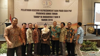 Pelatihan Refresment Asesor BAN PAUD dan PNF Provinsi Jawa Timur
