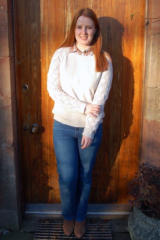 Easy Winter Fat Face Knitwear and Levis | G is for Gingers