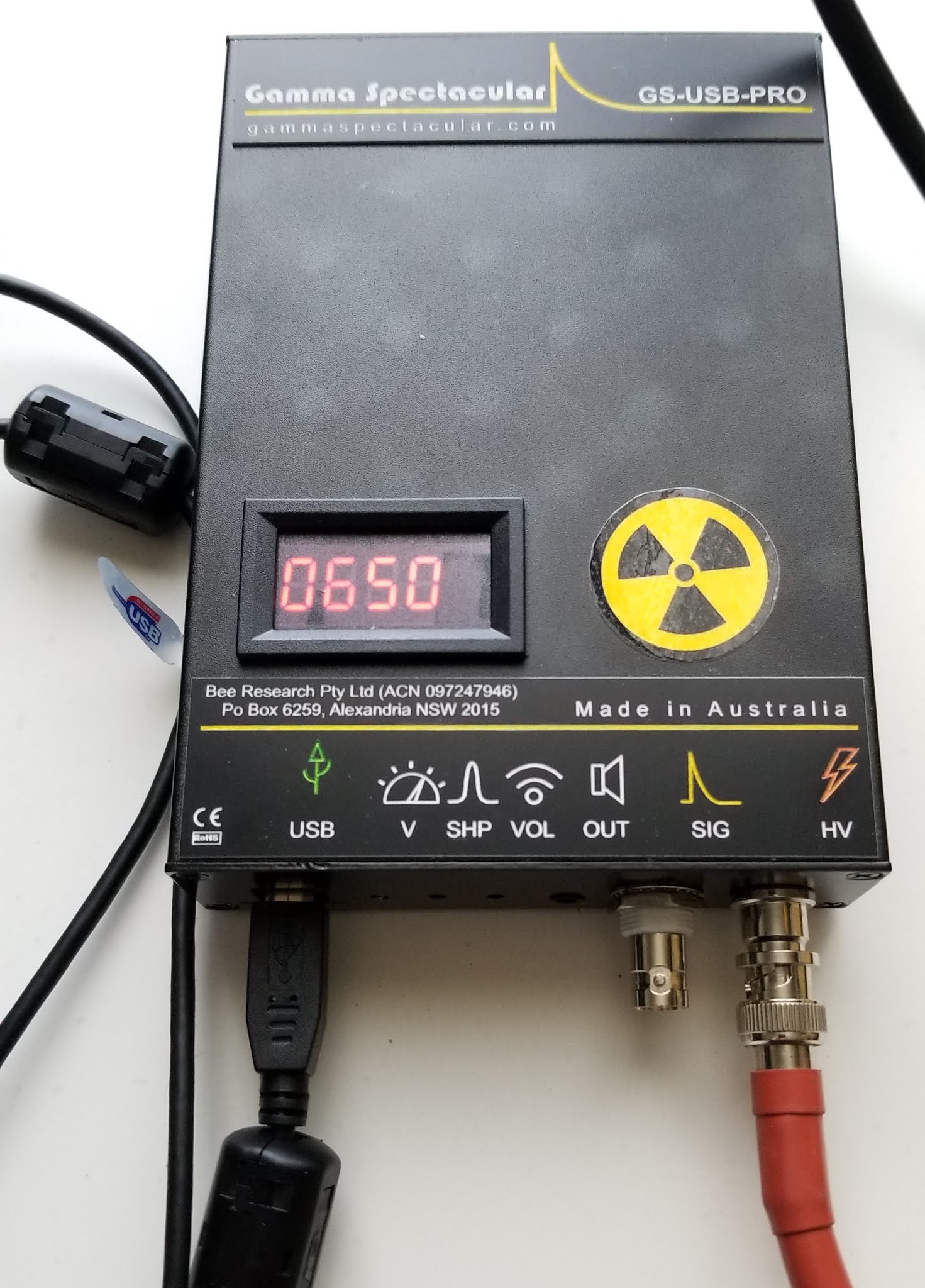 AE1S Science and Engineering Blog Scintillation Gamma Spectroscopy Setup