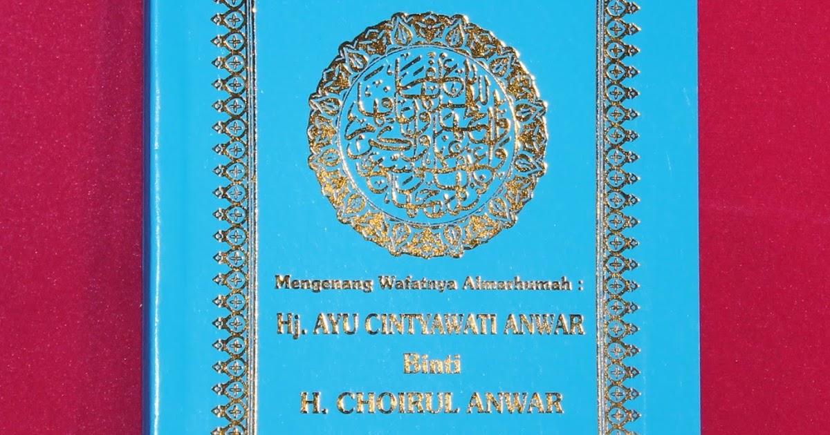 65+ Ukuran Cover Buku Yasin