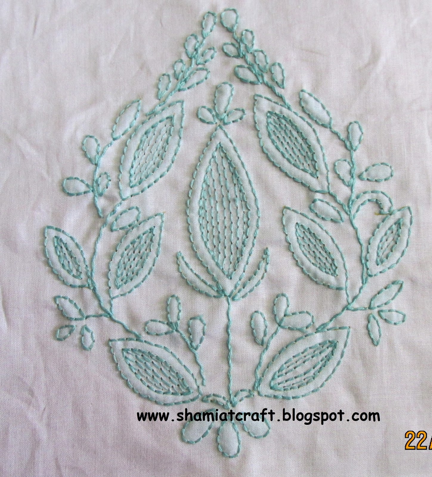 My craft works chikan embroidery design My craft works chikan embroidery design