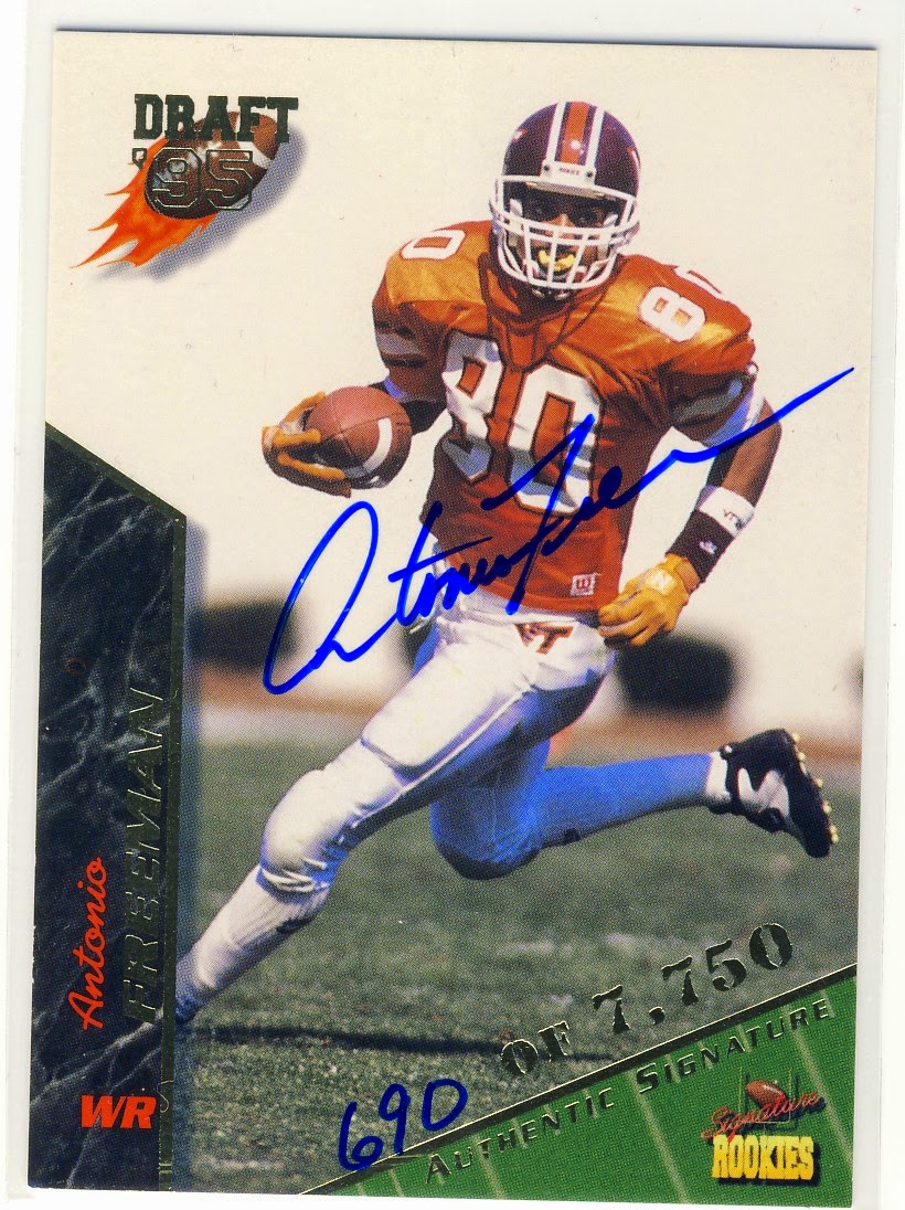 Antonio Freeman and Dorsey Levens PrePackers Autographs