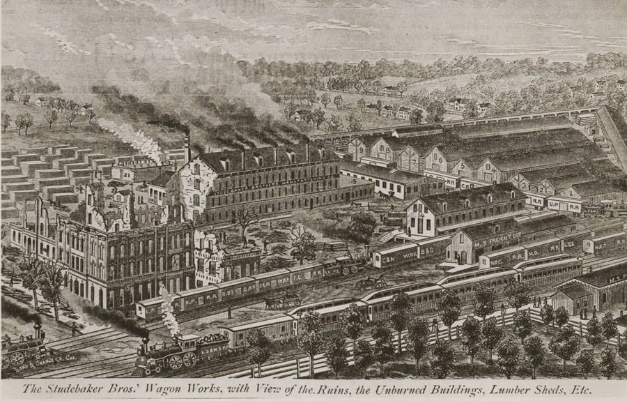 Towns and Nature South Bend, IN Studebaker Factory