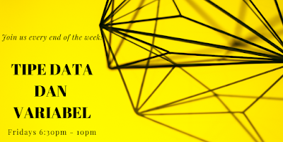 allaboutcomputer: Pemograman Dasar : Tipe Data dan Variabel serta