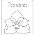 Colorear flor de Panamá