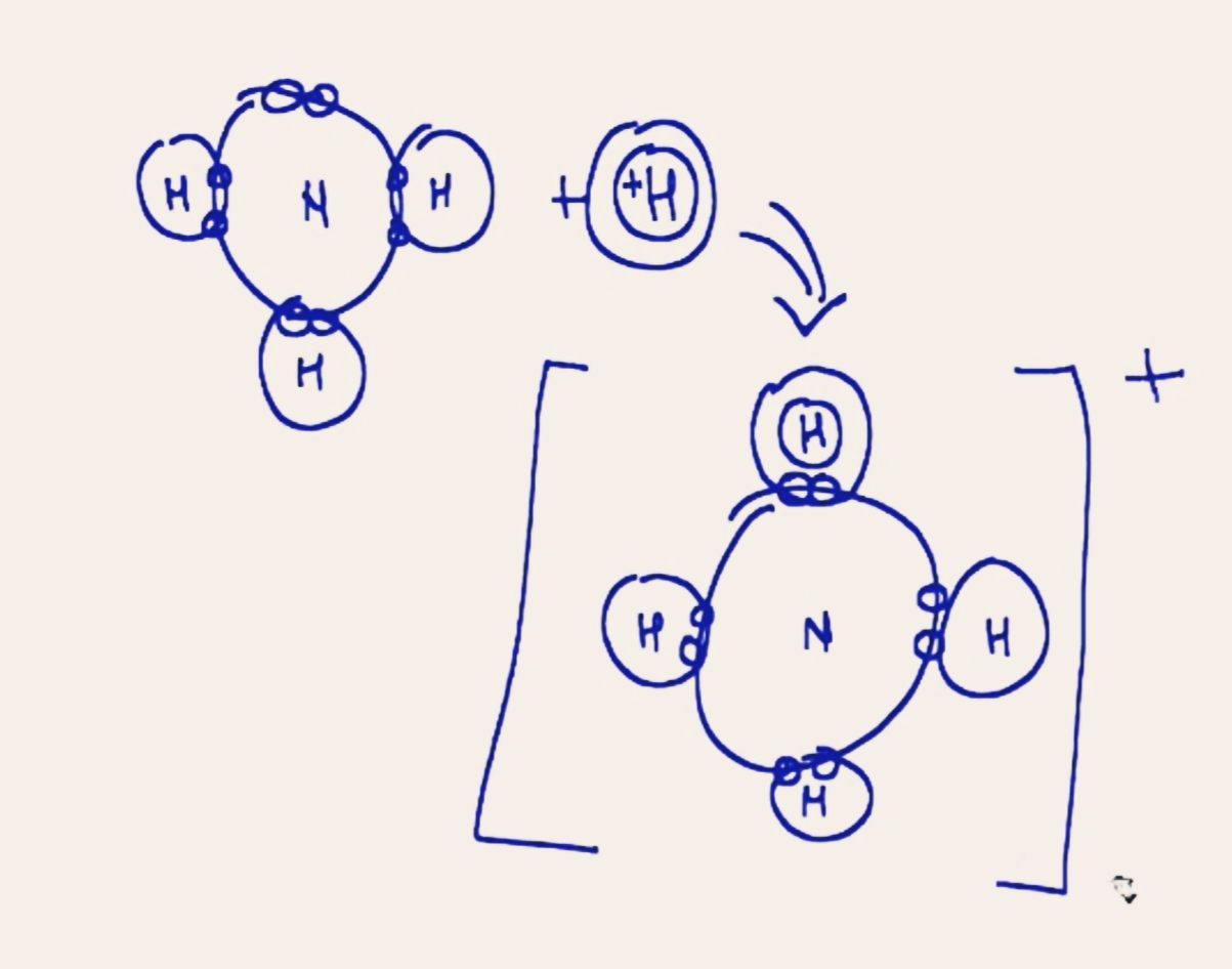 What is the formula and charge of ammonium ion?