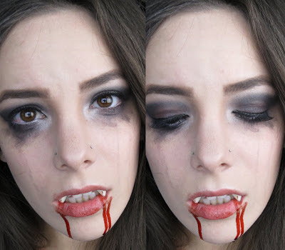 True Beauty Lies Within You ♥: 'Newborn' Vampire Halloween Makeup Tutorial!