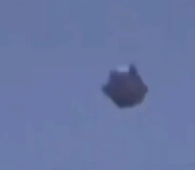 The underside of the UFO in Mexico.