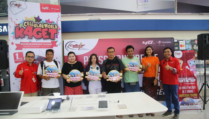 10 Pelanggan Telkomsel Nikmati Liburan ke Universal Studio Singapura