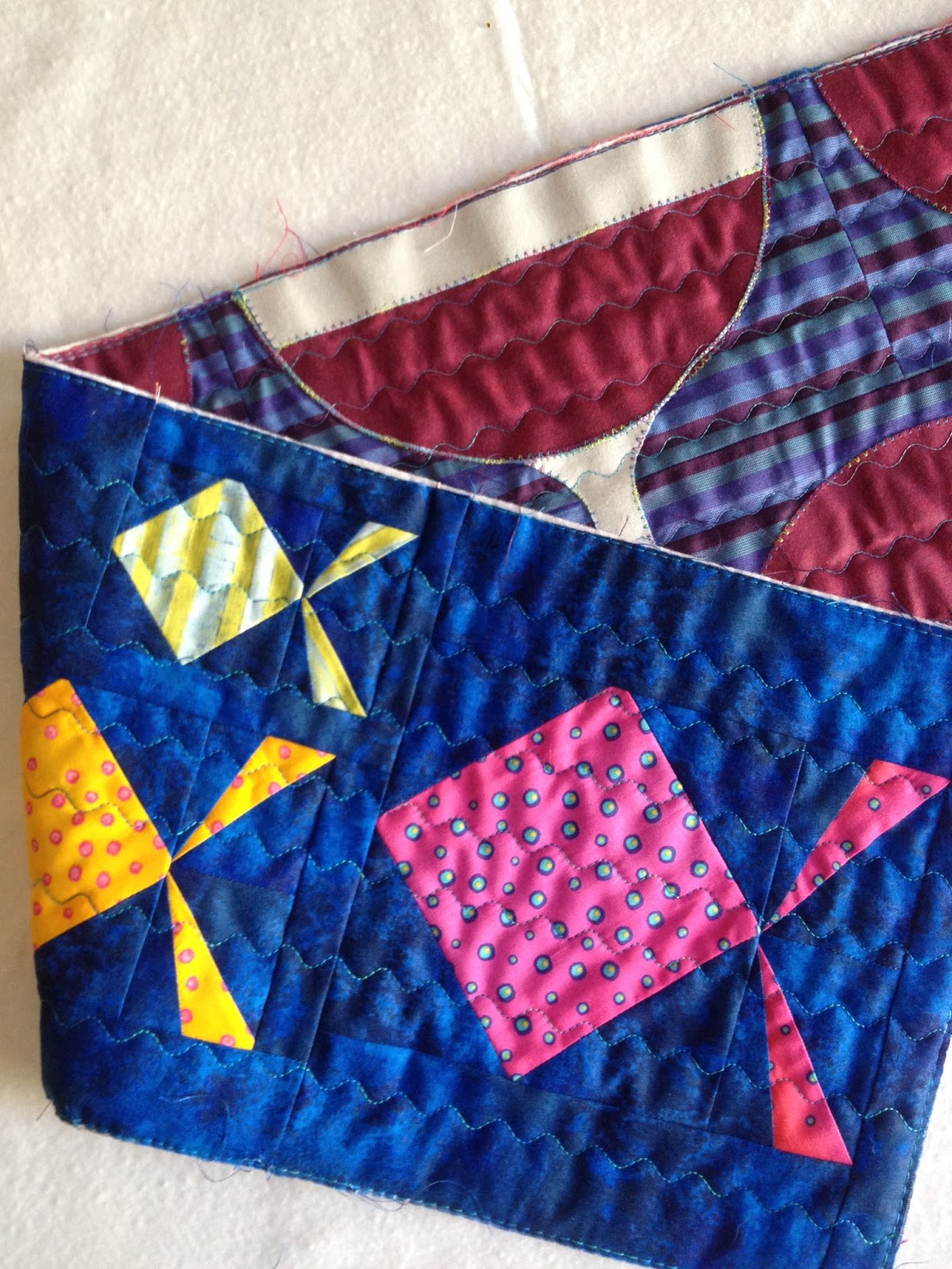 Susan's Quilt Creations Quilting the Row by Row2 at a time