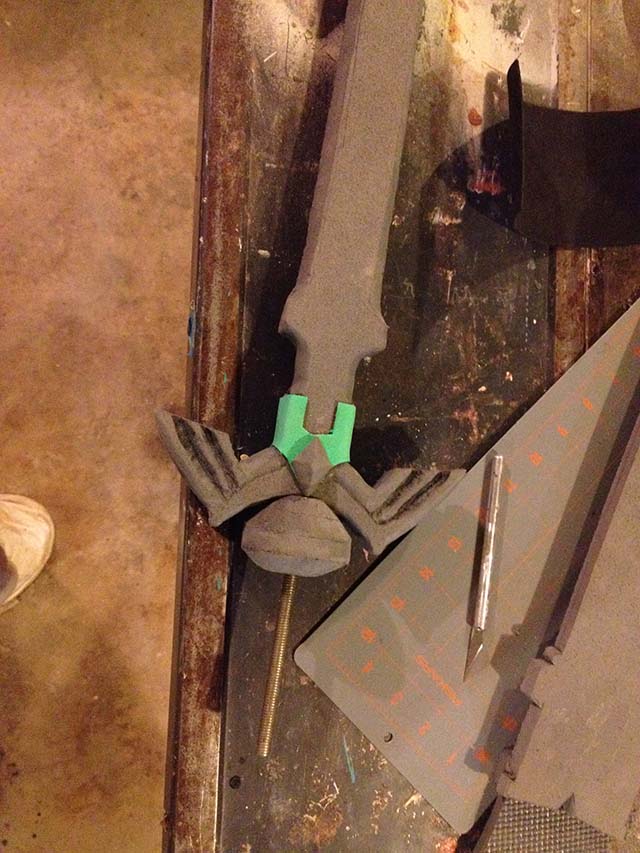 WardWorks Make an EVA Foam Legend of Zelda Master Sword & Scabbard