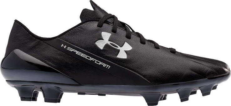 under armour football boots black