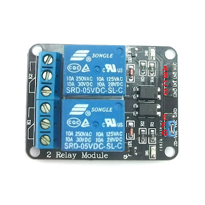 Notated relay board