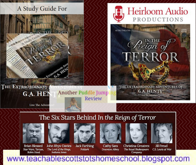 Review, #hsreviews #HeirloomAudio #InTheReignOfTerror #LiveTheAdventure #BringingHentyBack #AudioAdventures, audio drama, audio theatre, audio theater, radio drama, radio theatre, radio theater, audio book, G.A. Henty, In the Reign of Terror, henty alive, heirloom audio, Christian audio drama, Christian radio theatre, focus on the family radio theatre, homeschooling, Christian homeschooling, homeschooling curriculum, Adventures in Odyssey, Lamplighter Theatre, Jonathan Park, The Brinkman Adventures, The French Revolution, Robespierre, Napoleon Bonaparte, Louis XVI, Brian Blessed, Tarzan, Robin Hood, John Rhys-Davies, The Lord of The Rings, Indiana Jones, Jack Farthing, Poldark, Cathy Sara, Downton Abbey, Christina Greatrex, The Royal Shakespeare Company, Jill Freud, C.S. Lewis at War