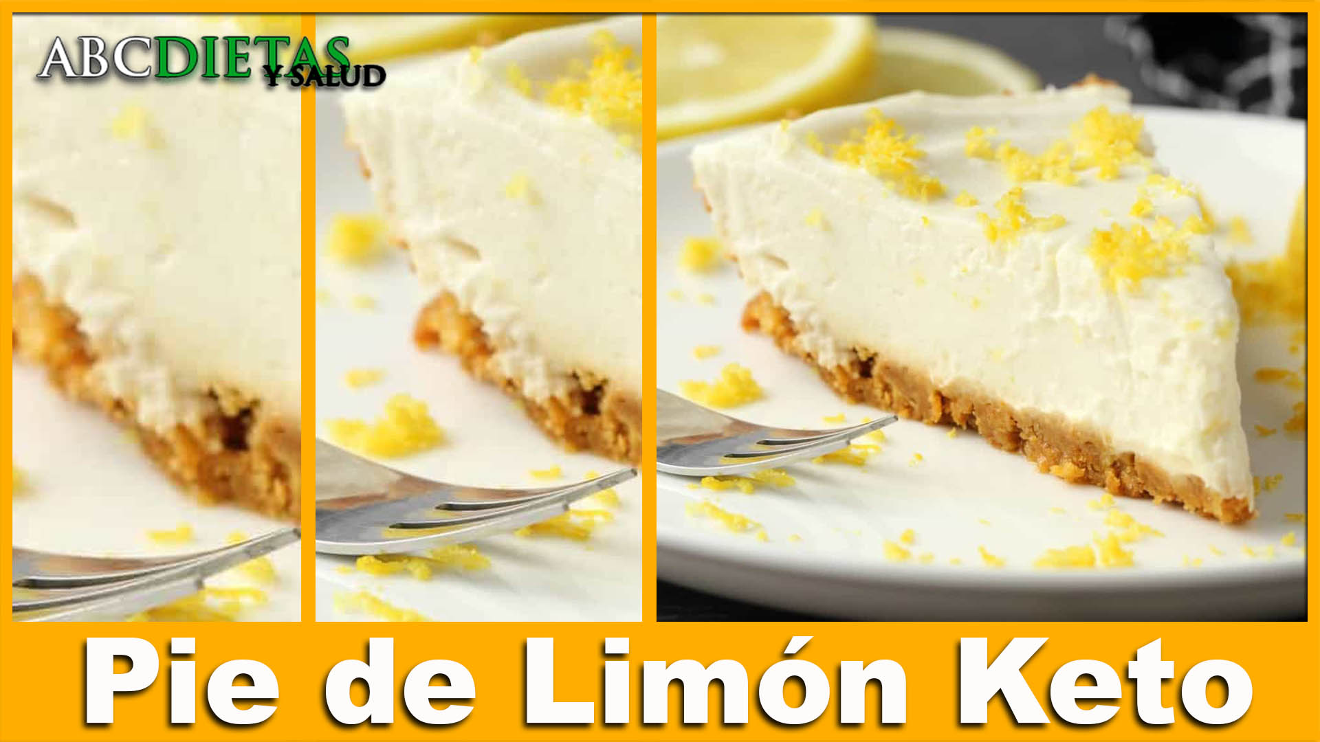 ABCDietas y Salud. Recetas, Información y Guía. PIE DE LIMÓN KETO