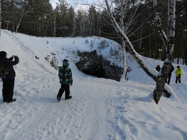 Сугомакская пещера зимой