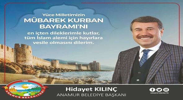 Anamur Haber,2021 Kurban Bayramı Mesajları,