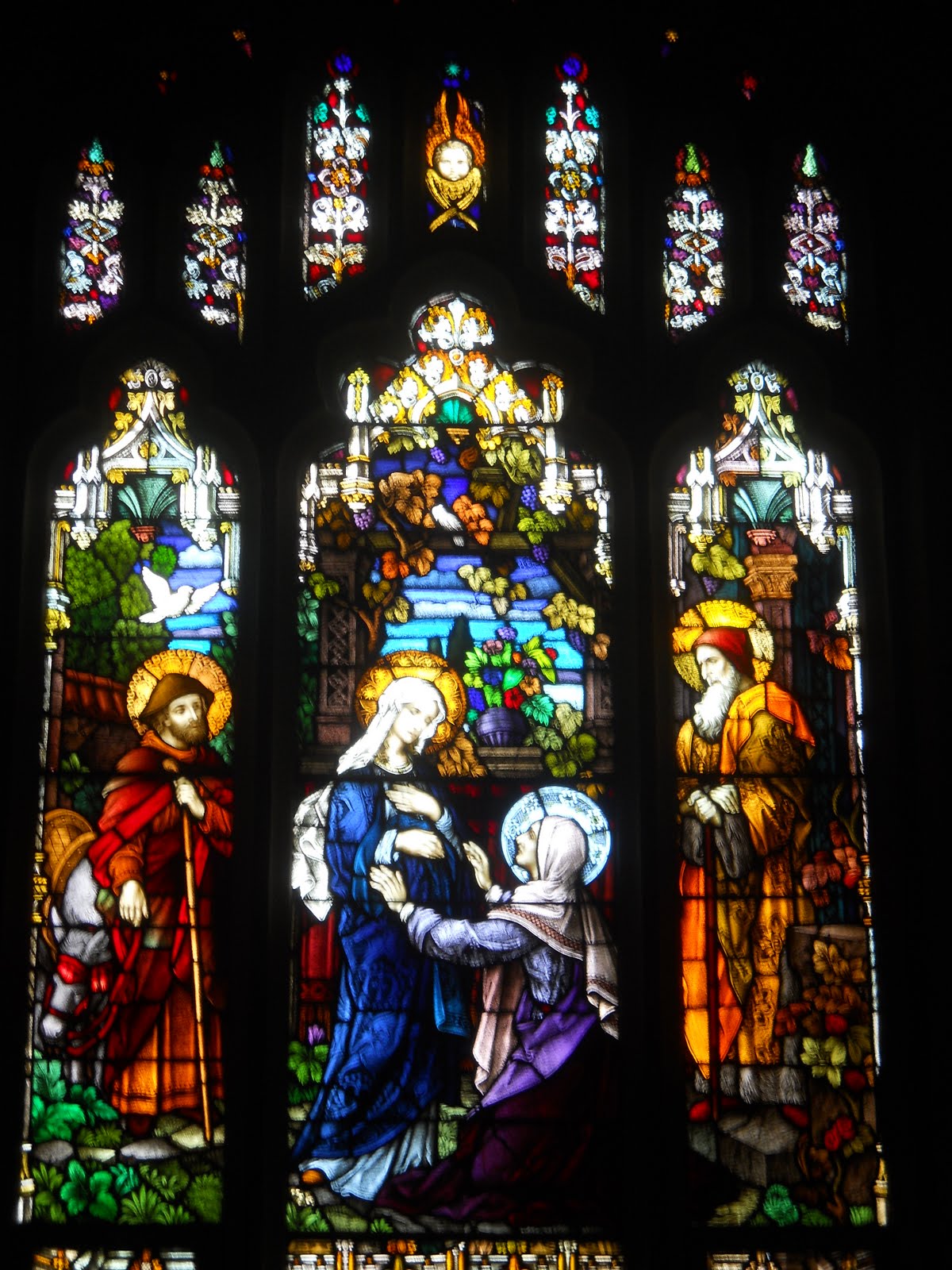 Beautiful Yonkers Stained Glass Windows of St. John the Baptist