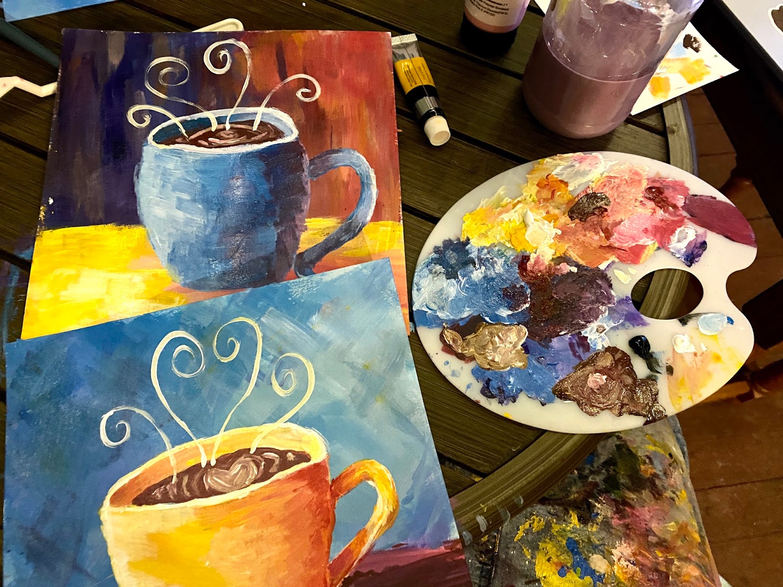 the famous jb AtHome Painting With A Twist Date Night