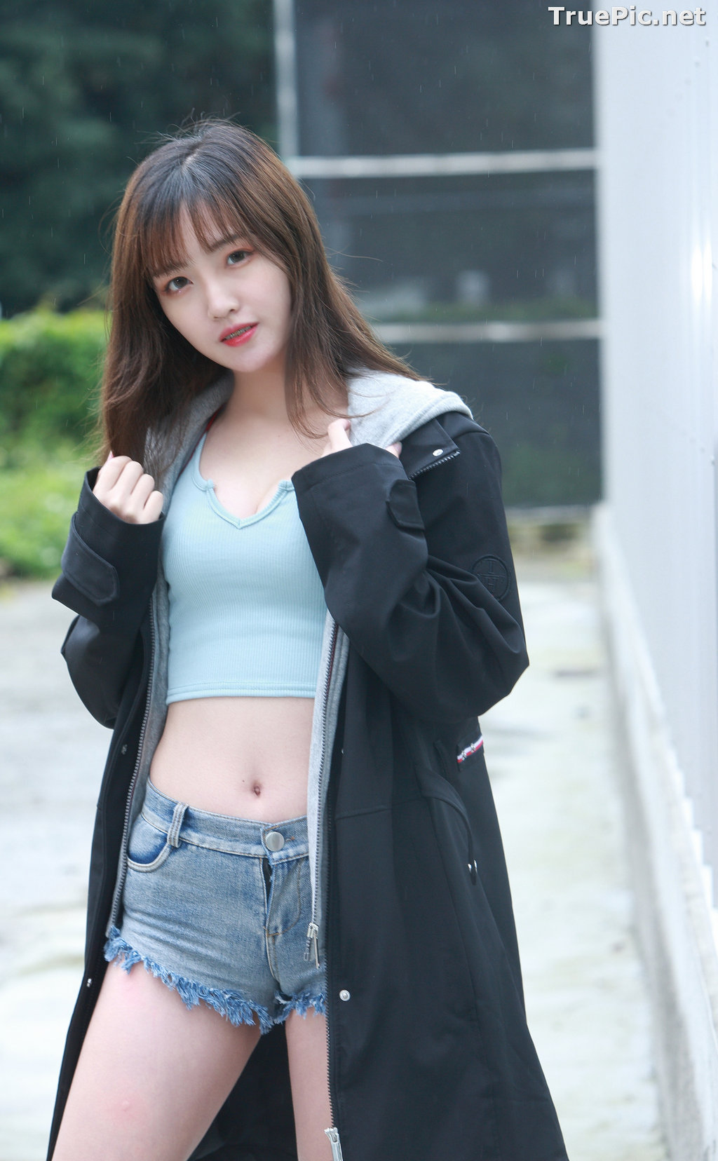 Image Taiwanese Lovely and Sexy Girl – 泱泱 - Low Top and Jeans Pants - TruePic.net - Picture-4