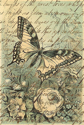 fondo vintage mariposas