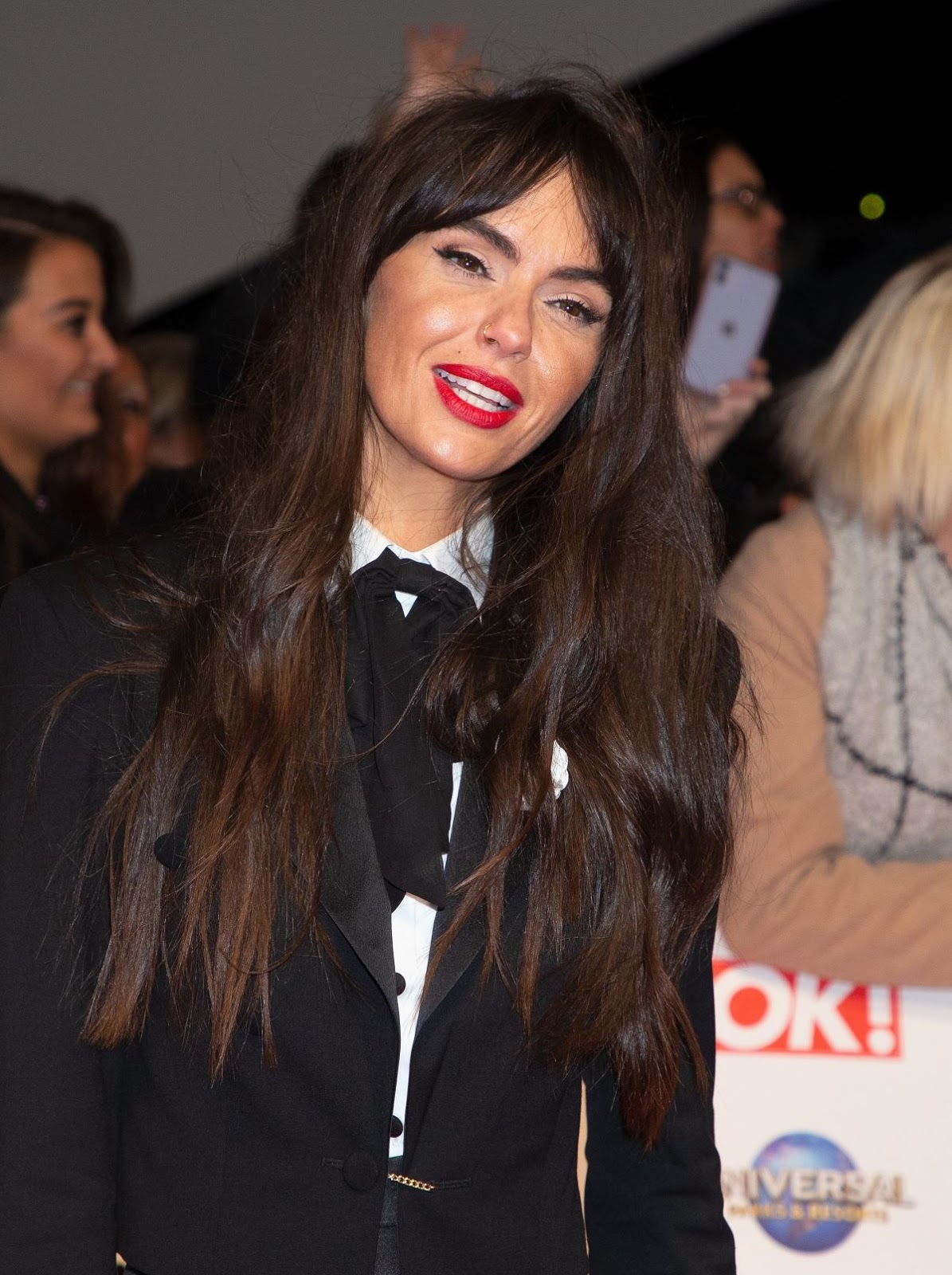 Jennifer Metcalfe Clicks at National Television Awards 2020 in London