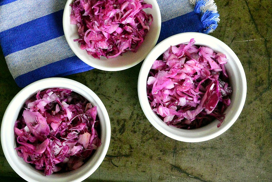 Mom's Secret Recipe Purple Cole Slaw