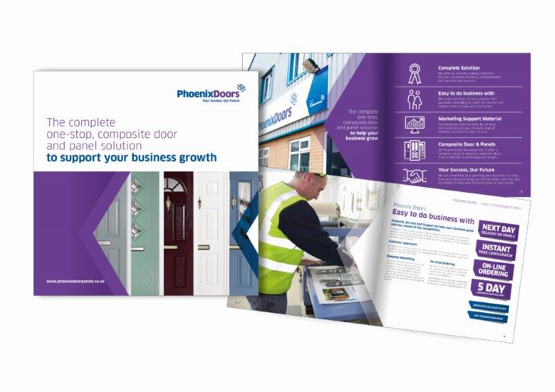 The Door Industry Journal New Phoenix Doors trade information brochure